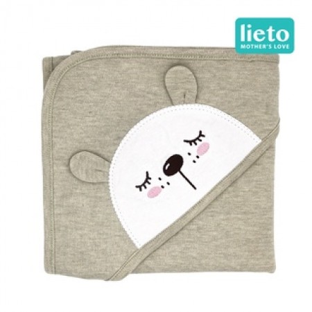Lieto ผ้าห่อตัวเด็ก สีน้ำตาล
