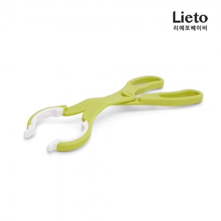 Lieto ที่คีบขวดนม และจุกนม สีเขียว
