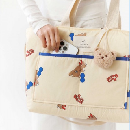 LIETO x YMMAMA Big Yum Bag กระเป๋าคุณแม่ กระเป๋าใส่ขวดนม กระเป๋าใส่ผ้าอ้อม ใบใหญ่จุได้เยอะ