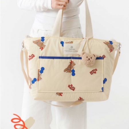 LIETO x YMMAMA Big Yum Bag กระเป๋าคุณแม่ กระเป๋าใส่ขวดนม กระเป๋าใส่ผ้าอ้อม ใบใหญ่จุได้เยอะ
