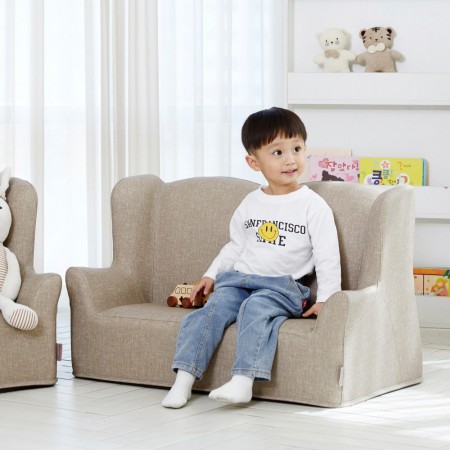 Lieto Baby Sofa รุ่น Prin โซฟาสำหรับลูกน้อย 2 ที่นั่ง เก้าอี้เด็ก โซฟาเด็ก เก้าอี้หัดนั่ง เก้าอี้เด็กมินิมอล