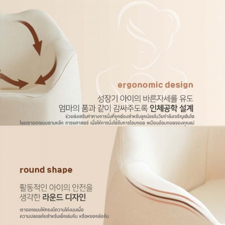 Lieto Baby Sofa รุ่น Foryou  โซฟาสำหรับลูกน้อย 1 ที่นั่ง