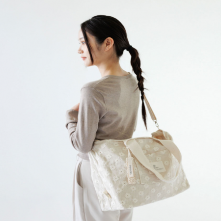 LIETO x YMMAMA Big Yum Bag ลายดอกไม้ (Natural Flower) กระเป๋าคุณแม่ กระเป๋าใส่ขวดนม กระเป๋าใส่ผ้าอ้อม ใบใหญ่จุได้เยอะ